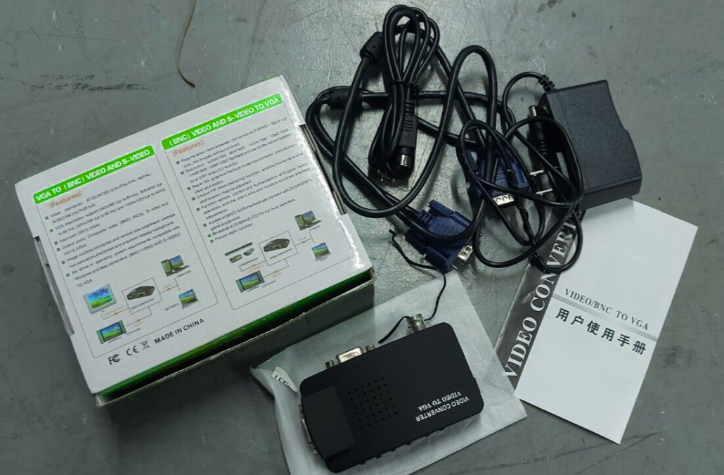 bnc to vga adapter