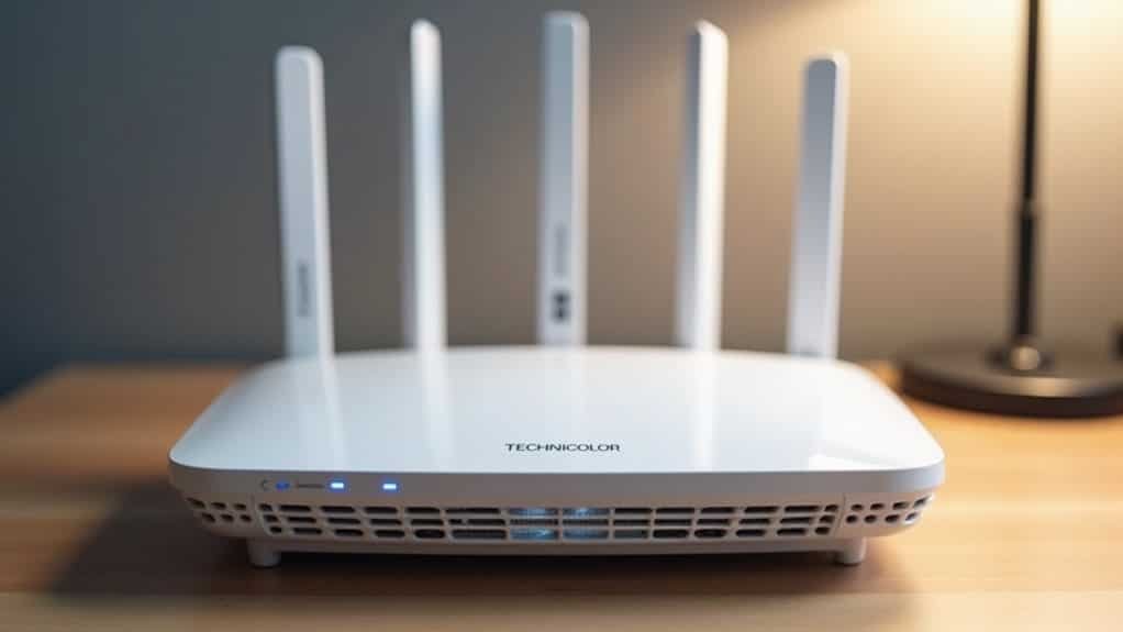 technicolor router meo